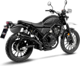 Tubo De Escape Sin Homologación Acústica Gp One Acero Fondo Acero - Leovince Compatible Con Honda Cl 500 (2023-2024)