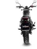 Tubo De Escape Sin Homologación Acústica Gp One Acero Fondo Acero - Leovince Compatible Con Honda Cl 500 (2023-2024)