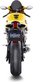 Tubo De Escape Sin Homologación Acústica Lv-10 Acero Fondo Acero - Leovince Compatible Con Yamaha Yzf-R1 - M 1000 (2020-2024)