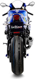 Tubo De Escape Sin Homologación Acústica Lv-10 Acero Fondo Acero - Leovince Compatible Con Suzuki Gsx-R 1000 - R (2017-2021)
