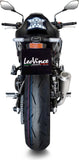 Tubo De Escape Con Homologación Acústica Lv-10 Acero Fondo Acero - Leovince Compatible Con Kawasaki Z 900 (2020-2024)