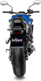 Tubo De Escape Con Homologación Acústica Lv-10 Acero Negro Fondo Acero - Leovince Compatible Con Suzuki Gsx-S 1000 (2021-2026)