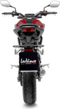 Sistema De Escape Completo Sin Catalizador Y Sin Homologación Acústica Lv-10 Acero Negro Fondo Acero - Leovince Compatible Con Honda Cb 125 R Neo Sports Café (2021-2023)