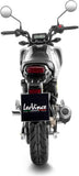 Sistema De Escape Completo Sin Catalizador Y Sin Homologación Acústica Lv-10 Carbono Fondo Acero - Leovince Compatible Con Honda Msx 125 (2022-2024)