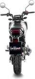 Sistema De Escape Completo Sin Catalizador Y Sin Homologación Acústica Lv-10 Acero Fondo Acero - Leovince Compatible Con Honda Grom 125 (2022-2024)