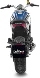 Tubo De Escape Con Homologación Acústica Lv-10 Acero Fondo Acero - Leovince Compatible Con Cfmoto 700 Cl-X Heritage (2021-2023)
