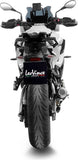 Tubo De Escape Con Homologación Acústica Lv-10 Acero Negro Fondo Acero - Leovince Compatible Con Bmw S 1000 Xr (2020-2023)