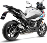 Tubo De Escape Con Homologación Acústica Lv-10 Acero Fondo Acero - Leovince Compatible Con Bmw S 1000 Xr (2020-2023)