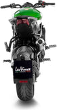 Tubo De Escape Con Homologación Acústica Lv-10 Acero Fondo Acero - Leovince Compatible Con Benelli 752 S (2019-2024)