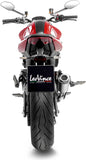 Tubo De Escape Sin Homologación Acústica Lv-10 Acero Fondo Acero - Leovince Compatible Con Ducati Monster 937 (2021-2024)
