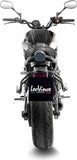 Sistema De Escape Completo Sin Catalizador Y Sin Homologación Acústica Lv-10 Acero Full Negro Fondo Acero Negro - Leovince Compatible Con Yamaha Mt-07 (2021-2024)