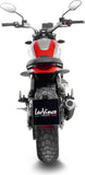 Tubo De Escape Con Homologación Acústica Lv-10 Acero Negro Fondo Acero - Leovince Compatible Con Ducati Scrambler 800 Night Shift (2025-2026)