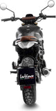 Tubo De Escape Sin Homologación Acústica Lv-10 Acero Fondo Acero - Leovince Compatible Con Moto Morini Seiemmezzo Scr - Str - A2 (2023-2024)