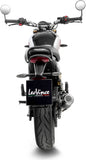 Tubo De Escape Sin Homologación Acústica Lv-10 Carbono Fondo Acero - Leovince Compatible Con Triumph Speed 400 (2024-2026)