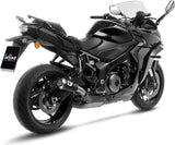 Tubo De Escape Con Homologación Acústica Lv-10 Carbono Fondo Acero - Leovince Compatible Con Suzuki Gsx-S 1000 Gx (2025-2026)