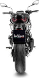Tubo De Escape Con Homologación Acústica Lv-10 Acero Full Negro Fondo Acero Negro - Leovince Compatible Con Kawasaki Z 900 (2025-2026)