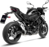 Tubo De Escape Con Homologación Acústica Lv-10 Acero Fondo Acero - Leovince Compatible Con Kawasaki Z 900 (2025-2026)