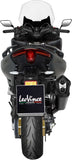 Sistema De Escape Completo Con Catalizador Y Homologación Acústica Lv-12 Acero Full Negro Fondo Carbono - Leovince Compatible Con Yamaha Xp 560 T-Max (2020-2024)