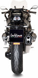 Tubo De Escape Con Homologación Acústica Lv-12 Acero Fondo Carbono - Leovince Compatible Con Bmw R 1250 - Rs (2019-2024)
