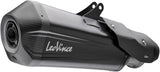 Tubo De Escape Sin Homologación Acústica Lv-12 R Acero Negro Fondo Carbono - Leovince Compatible Con Ktm 1290 Super Adventure R - S (2021-2024)