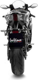 Tubo De Escape Sin Homologación Acústica Lv Corsa Acero Negro Fondo Acero - Leovince Compatible Con Yamaha Yzf-R6 (2006-2021)