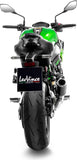 Tubo De Escape Sin Homologación Acústica Lv Corsa Carbono Fondo Acero - Leovince Compatible Con Kawasaki Z 900 (2020-2024)