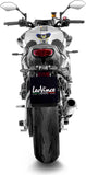 Tubo De Escape Sin Homologación Acústica Lv Corsa Titano Fondo Acero - Leovince Compatible Con Yamaha Mt-10 - Sp (2016-2020)