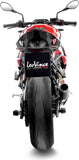 Tubo De Escape Sin Homologación Acústica Lv Corsa Carbono Fondo Acero - Leovince Compatible Con Bmw M 1000 Rr (2025-2026)