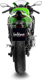 Tubo De Escape Sin Homologación Acústica Lv Corsa S Titano Fondo Acero - Leovince Compatible Con Kawasaki Zx 4Rr Ninja (2024-2026)