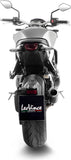 Tubo De Escape Sin Homologación Acústica Lv Corsa Acero Negro Fondo Acero - Leovince Compatible Con Honda Cb 1000 R Neo Sports Café (2018-2024)