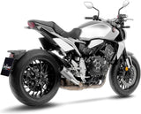 Tubo De Escape Sin Homologación Acústica Lv Corsa Titano Fondo Acero - Leovince Compatible Con Honda Cb 1000 R Neo Sports Café (2018-2024)