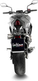 Tubo De Escape Sin Homologación Acústica Lv Corsa S Acero Negro Fondo Acero - Leovince Compatible Con Honda Cb 1000 Hornet - Sp (2025-2026)
