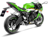 Tubo De Escape Sin Homologación Acústica Lv Corsa S Titano Fondo Acero - Leovince Compatible Con Kawasaki Zx 6R Ninja (2024-2026)