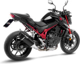 Tubo De Escape Con Homologación Acústica Lv-14 R Acero Negro Fondo Carbono - Leovince Compatible Con Honda Cb 750 Hornet (2023-2024)