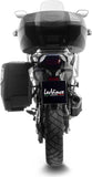 Tubo De Escape Con Homologación Acústica Lv-14 Acero Negro Fondo Carbono - Leovince Compatible Con Honda Xl 750 Transalp Urban (2023-2024)