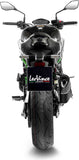 Tubo De Escape Sin Homologación Acústica Lv-14 R Acero Negro Fondo Carbono - Leovince Compatible Con Kawasaki Z 900 A2 (2018-2024)