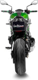Tubo De Escape Con Homologación Acústica Lv-14 R Acero Fondo Carbono - Leovince Compatible Con Kawasaki Z 900 (2017-2019)