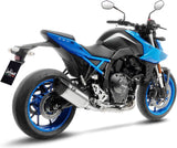 Sistema De Escape Completo Sin Catalizador Y Sin Homologación Acústica Lv-14 R Titano Fondo Carbono - Leovince Compatible Con Suzuki Gsx 8S (2023-2024)
