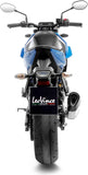 Sistema De Escape Completo Sin Catalizador Y Sin Homologación Acústica Lv-14 R Acero Fondo Carbono - Leovince Compatible Con Suzuki Gsx 8S (2023-2024)
