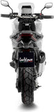 Tubo De Escape Con Homologación Acústica Lv-14 R Titano Fondo Carbono - Leovince Compatible Con Honda Forza 750 (2021-2024)