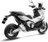 Tubo De Escape Con Homologación Acústica Lv-14 R Acero Fondo Carbono - Leovince Compatible Con Honda X-Adv 750 (2017-2024)