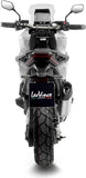 Tubo De Escape Con Homologación Acústica Lv-14 R Acero Fondo Carbono - Leovince Compatible Con Honda X-Adv 750 (2025-2026)