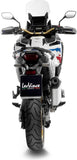 Tubo De Escape Con Homologación Acústica Lv-14 Acero Fondo Carbono - Leovince Compatible Con Honda Crf 1100 L Africa Twin Adventure Sports (2024-2026)