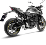 Tubo De Escape Con Homologación Acústica Lv-14 R Acero Negro Fondo Carbono - Leovince Compatible Con Honda Cb 1000 Hornet - Sp (2025-2026)
