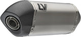 Tubo De Escape Con Homologación Acústica Lv-14 Titano Fondo Carbono - Leovince Compatible Con Husqvarna Norden 901 (2022-2026)