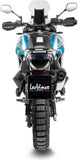 Tubo De Escape Sin Homologación Acústica Lv-14 Acero Fondo Carbono - Leovince Compatible Con Cfmoto 800 Mt (2025-2026)