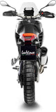Tubo De Escape Sin Homologación Acústica Lv-14 Titano Fondo Carbono - Leovince Compatible Con Aprilia Tuareg 660 (2022-2024)