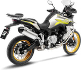 Tubo De Escape Sin Homologación Acústica Lv-14 Titano Fondo Carbono - Leovince Compatible Con Voge Valico 900 Dsx (2024-2026)
