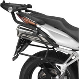 Monokey Trekker Black Aluminium Top Case - 46 Lt Trekker Aluminium - Givi Compatible With Honda Vfr 800 V-Tec (2002-2011)