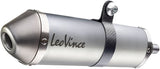 Exhaust Tip With Noise Certification X-Fight Stainless Steel Stainless Steel End Cap - Leovince Compatible With Sherco 50 Sm-R (2021-2024)